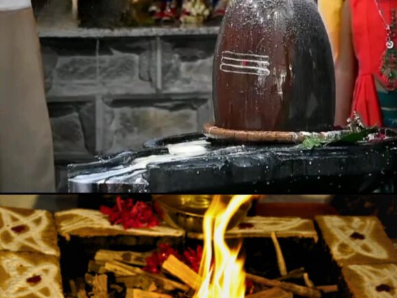 Aghora Rudra Homa and Rudra Parayana at Arunachala Kshetra